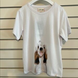 White Short Sleeve Crew Neck Tee